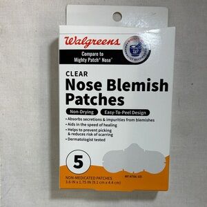 Walgreens Clear Nose Blemish Patches